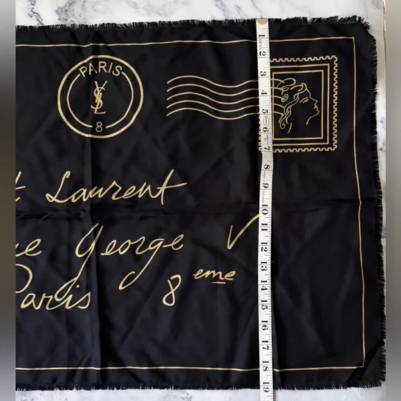 NWOT - Yves Saint Laurent scarf - Picture 3 of 4